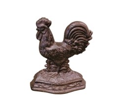 Rust Rooster Doorstop9